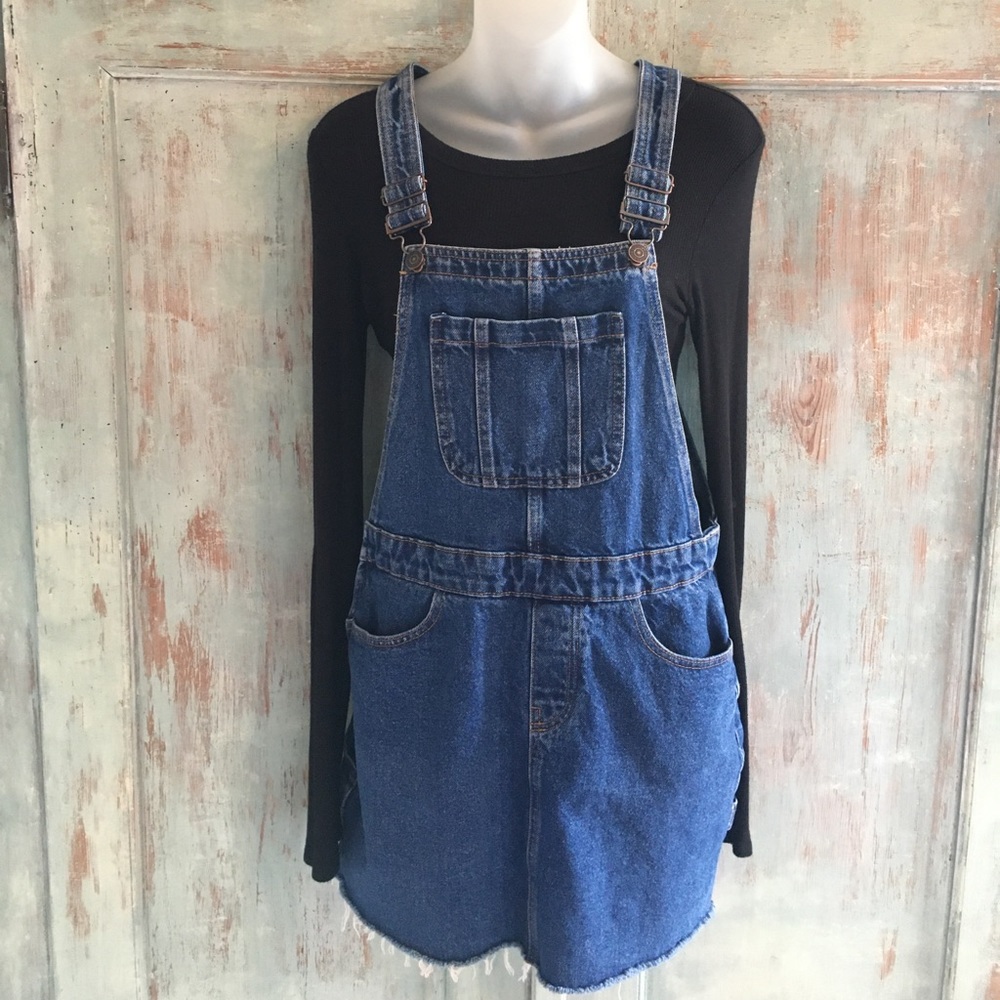 New Look denim overall dress. Size US 6 UK 10